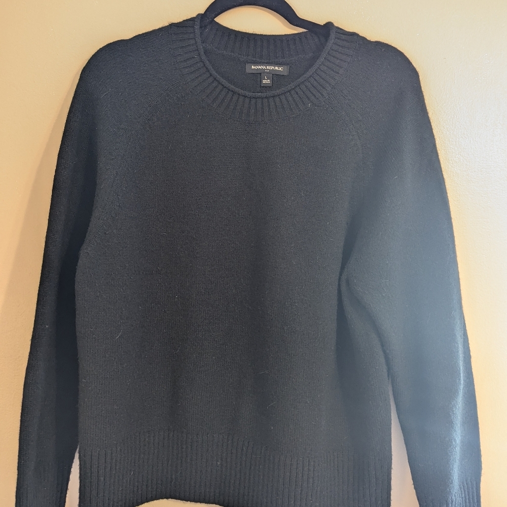 Soft black sweater